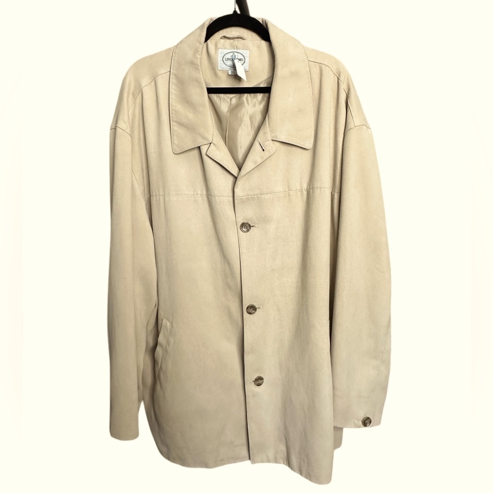 Linea Uomo Men's Beige Jacket